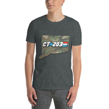 Load image into Gallery viewer, Connecticut 203 Camo G.I. Unisex T-Shirt