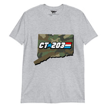 Load image into Gallery viewer, Connecticut 203 Camo G.I. Unisex T-Shirt