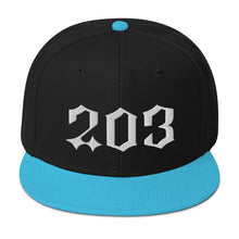 Load image into Gallery viewer, 203 Snapback Hat - (Multiple colors)