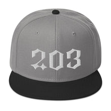 Load image into Gallery viewer, 203 Snapback Hat - (Multiple colors)
