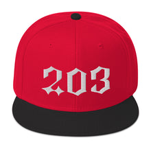 Load image into Gallery viewer, 203 Snapback Hat - (Multiple colors)
