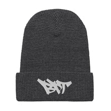 Load image into Gallery viewer, BPT Embroidered Graffiti Waffle beanie
